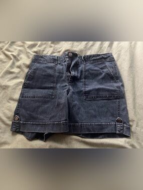 Gloria Vanderbilt Dark Denim Women's Shorts